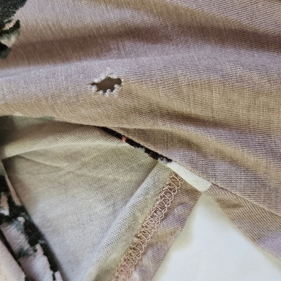 Sweet Lovely By Jen Womens Pink Floral Off The Shoulder Maxi Dress Size Small - Picture 7 of 11